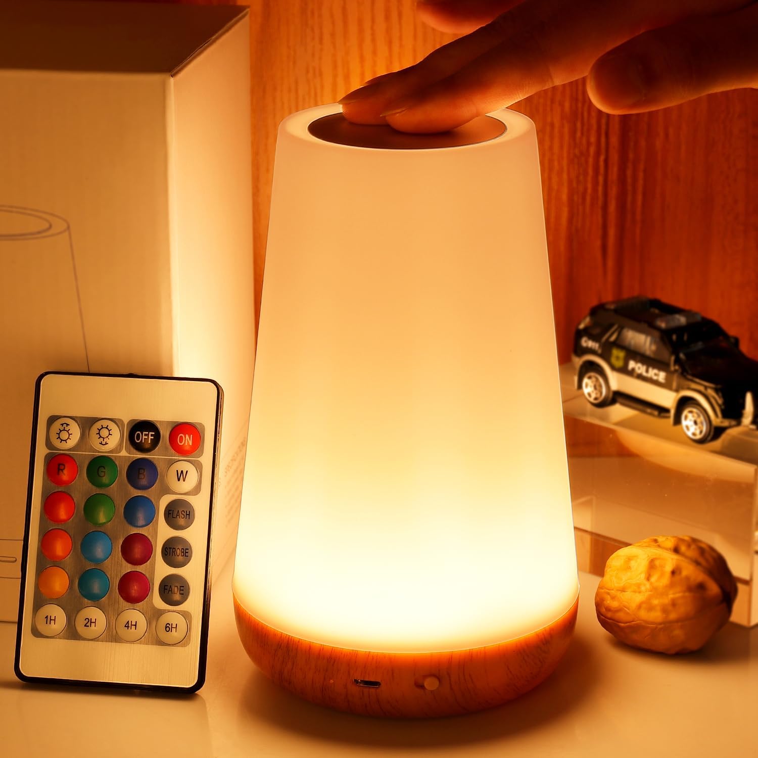 Desk Setup Gadgets - 13 kolorowa zmienne oświetlenie nocne zdalnie