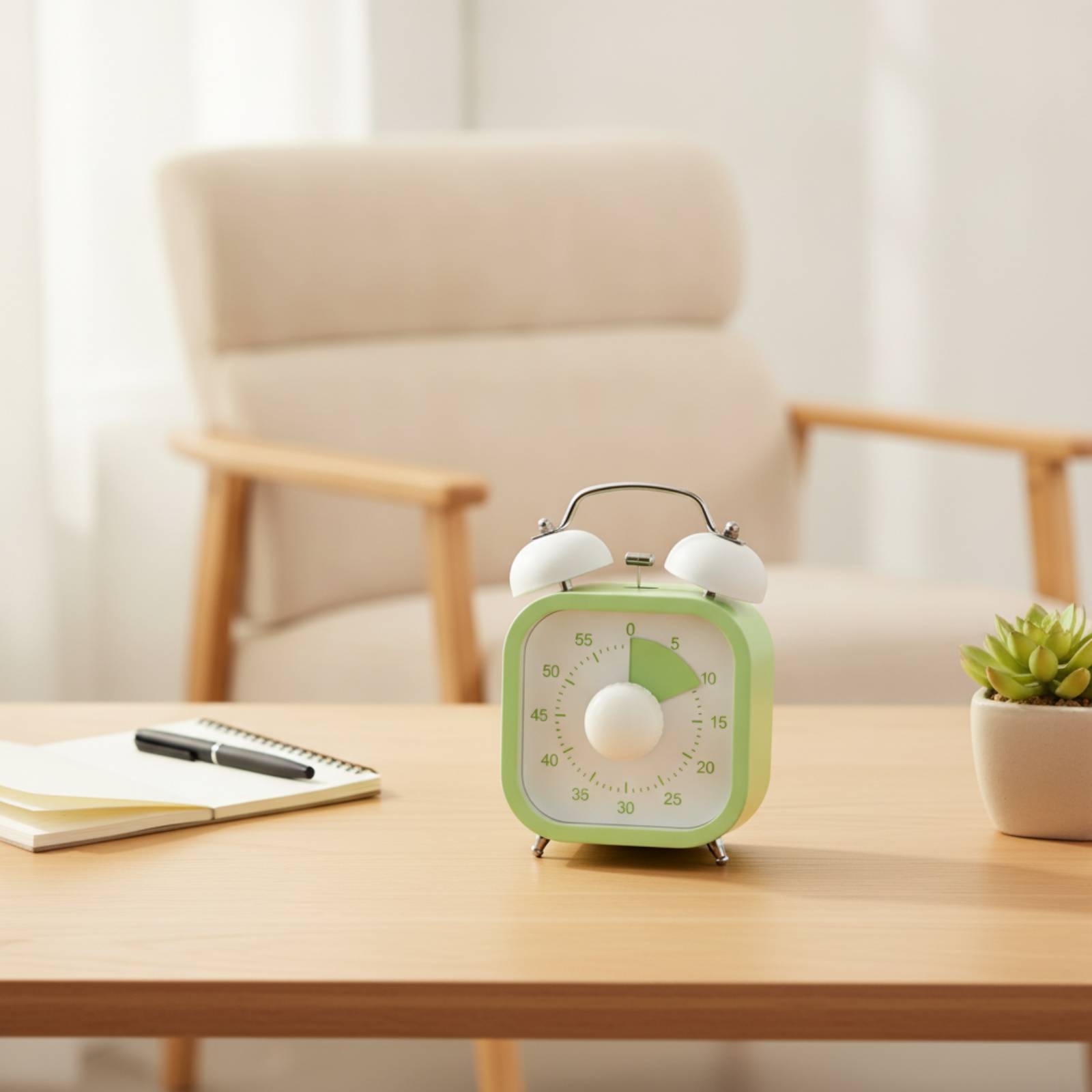 Timer z dzwonkami, analogowy,  – Desk Setup Requirements recenzja i cena