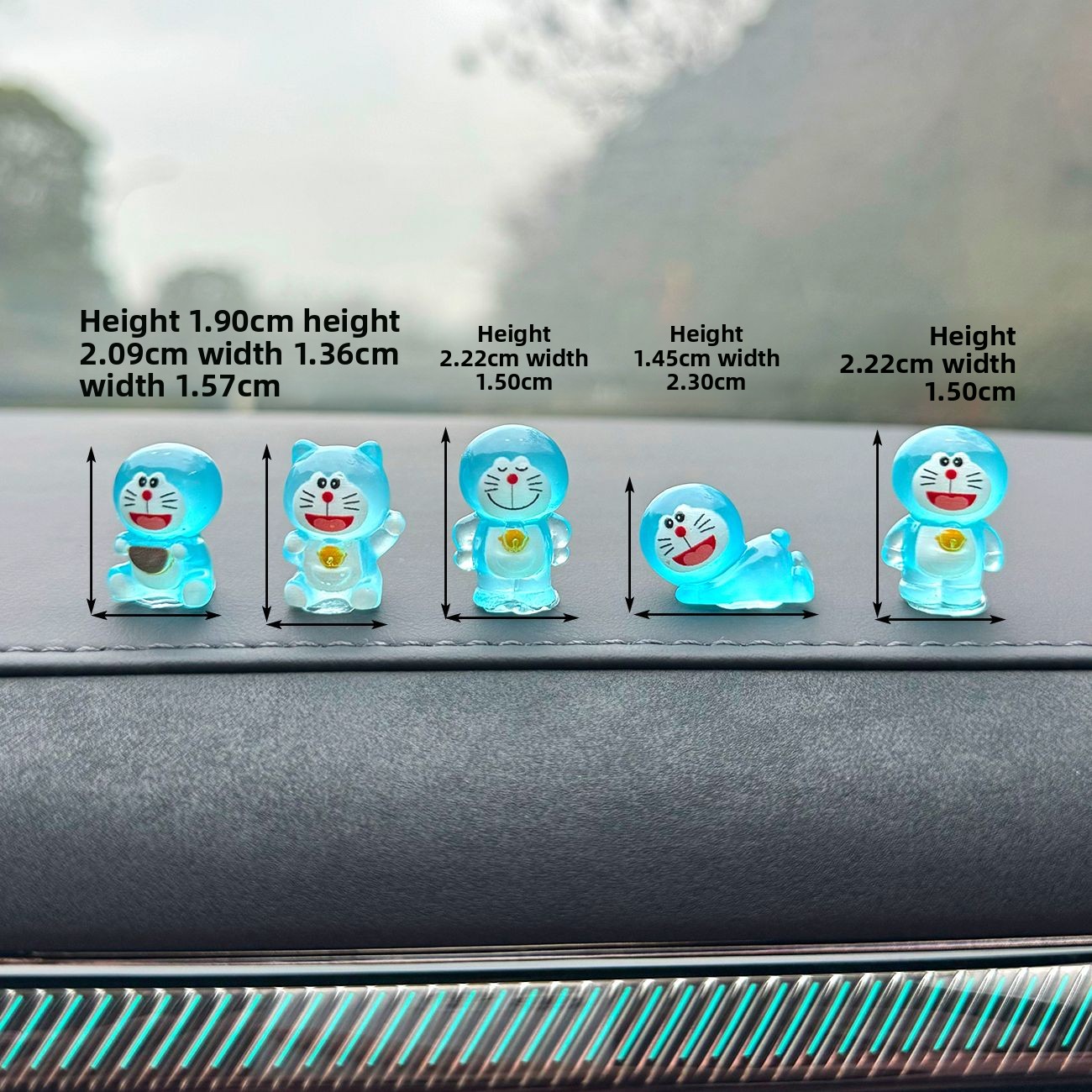 Doraemon świecąca ozdoba na bi – Desk Setup Light recenzja i cena
