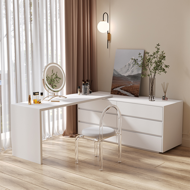 Biurko w kształcie litery L, w – Desk Setup Bedroom recenzja i cena