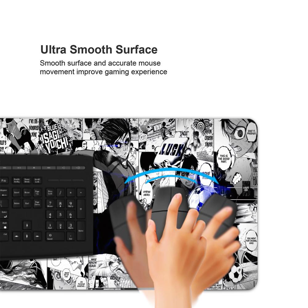 Podkładka pod mysz anime czarn – Desk Setup Black recenzja i cena