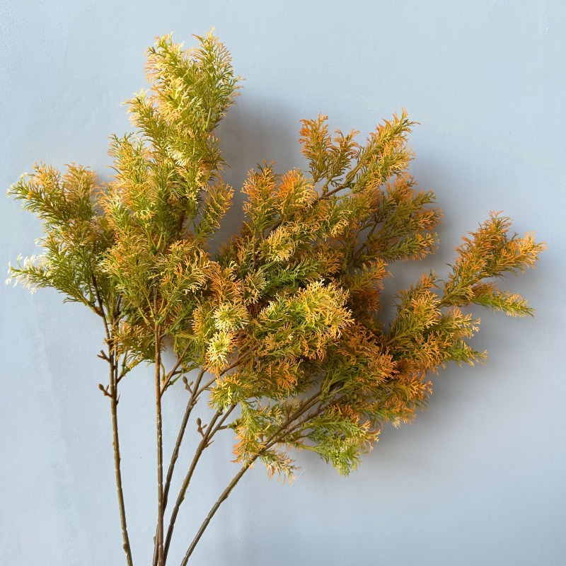 Sztuczne kolorowe gałęzie sosn – Desk Setup Plants recenzja i cena