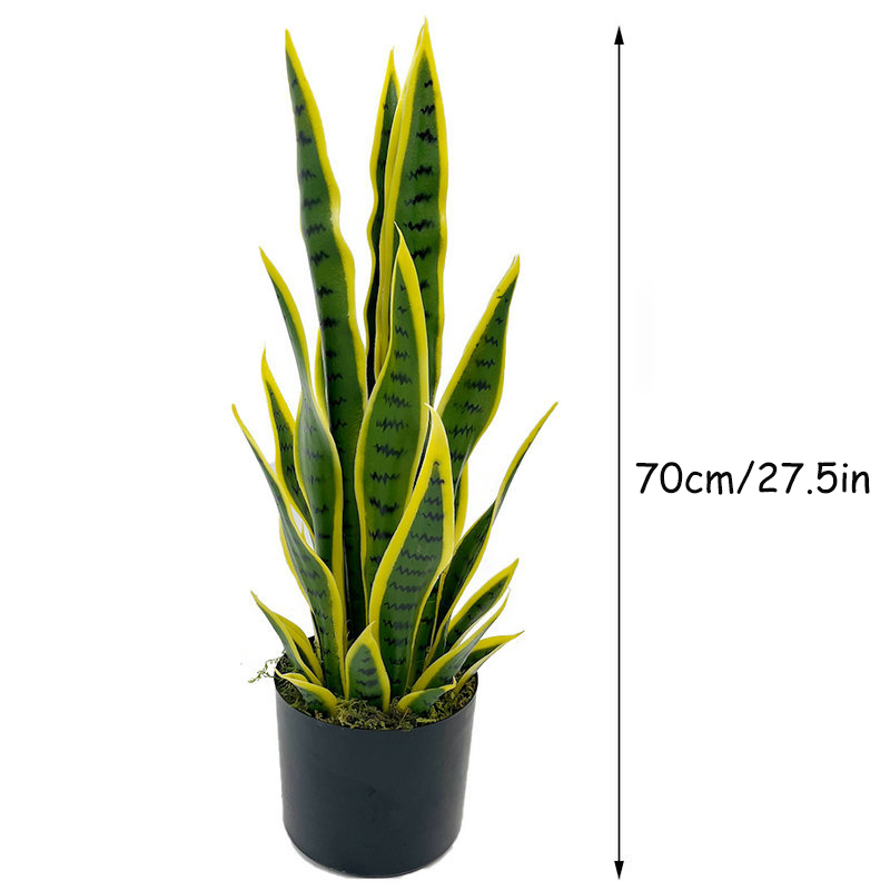 Sztuczna Sansewieria (Wężowa)  – Desk Setup Plants recenzja i cena