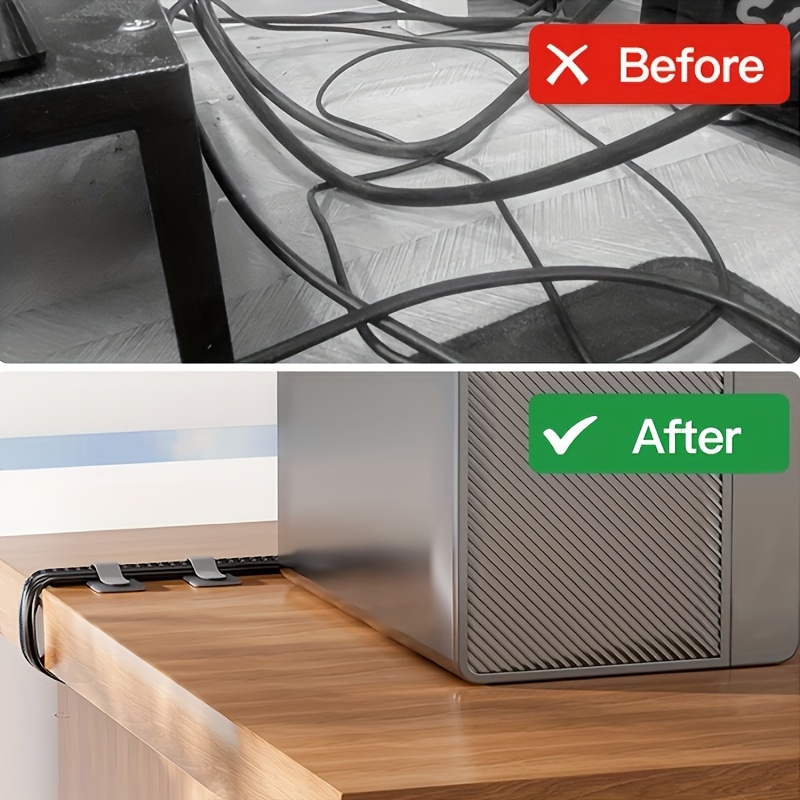 Opaski kablowe wielokrotnego u – Desk Setup Requirements recenzja i cena