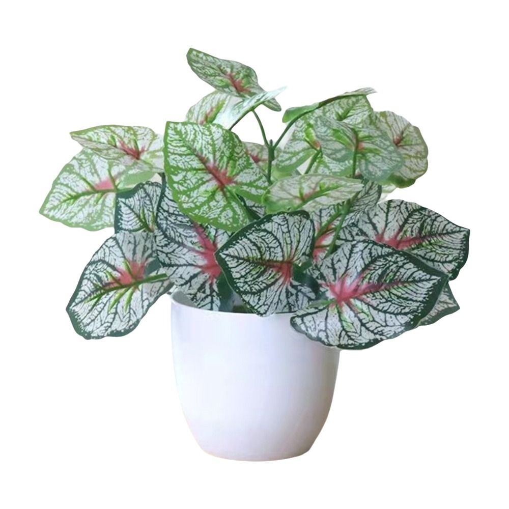 Miniaturowe sztuczne kwiaty w  – Desk Setup Plants recenzja i cena
