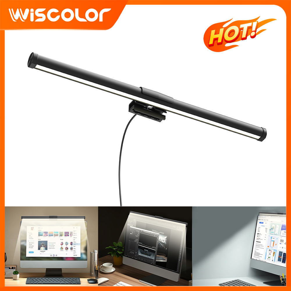 Lampa LED do monitora, listwa  – Desk Setup Bedroom recenzja i cena